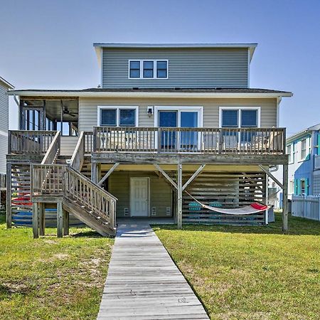 Obx Getaway With Boat Dock On Colington Harbour Villa Kill Devil Hills Exterior photo