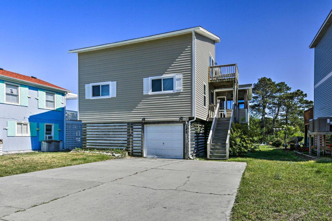 Obx Getaway With Boat Dock On Colington Harbour Villa Kill Devil Hills Exterior photo