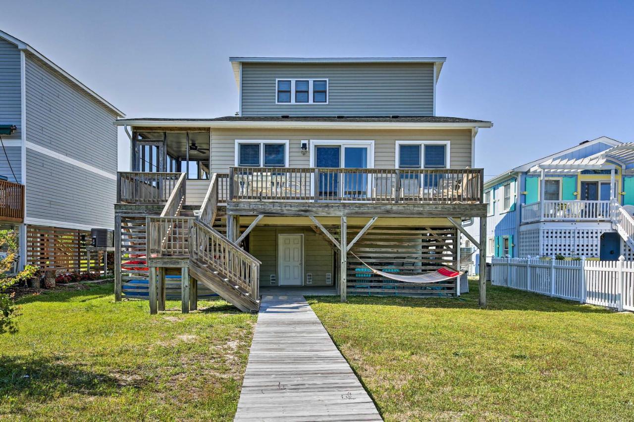 Obx Getaway With Boat Dock On Colington Harbour Villa Kill Devil Hills Exterior photo