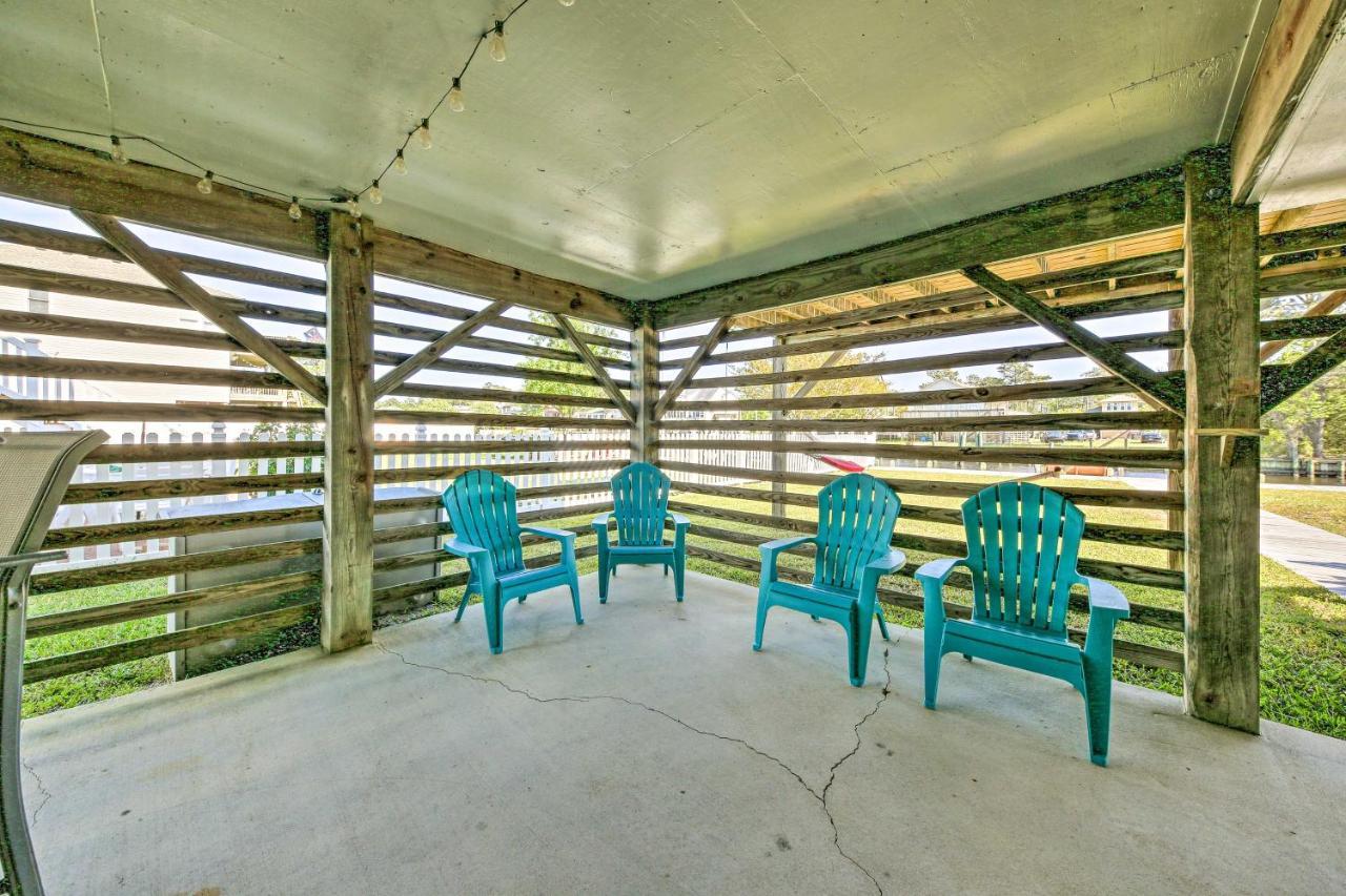 Obx Getaway With Boat Dock On Colington Harbour Villa Kill Devil Hills Exterior photo