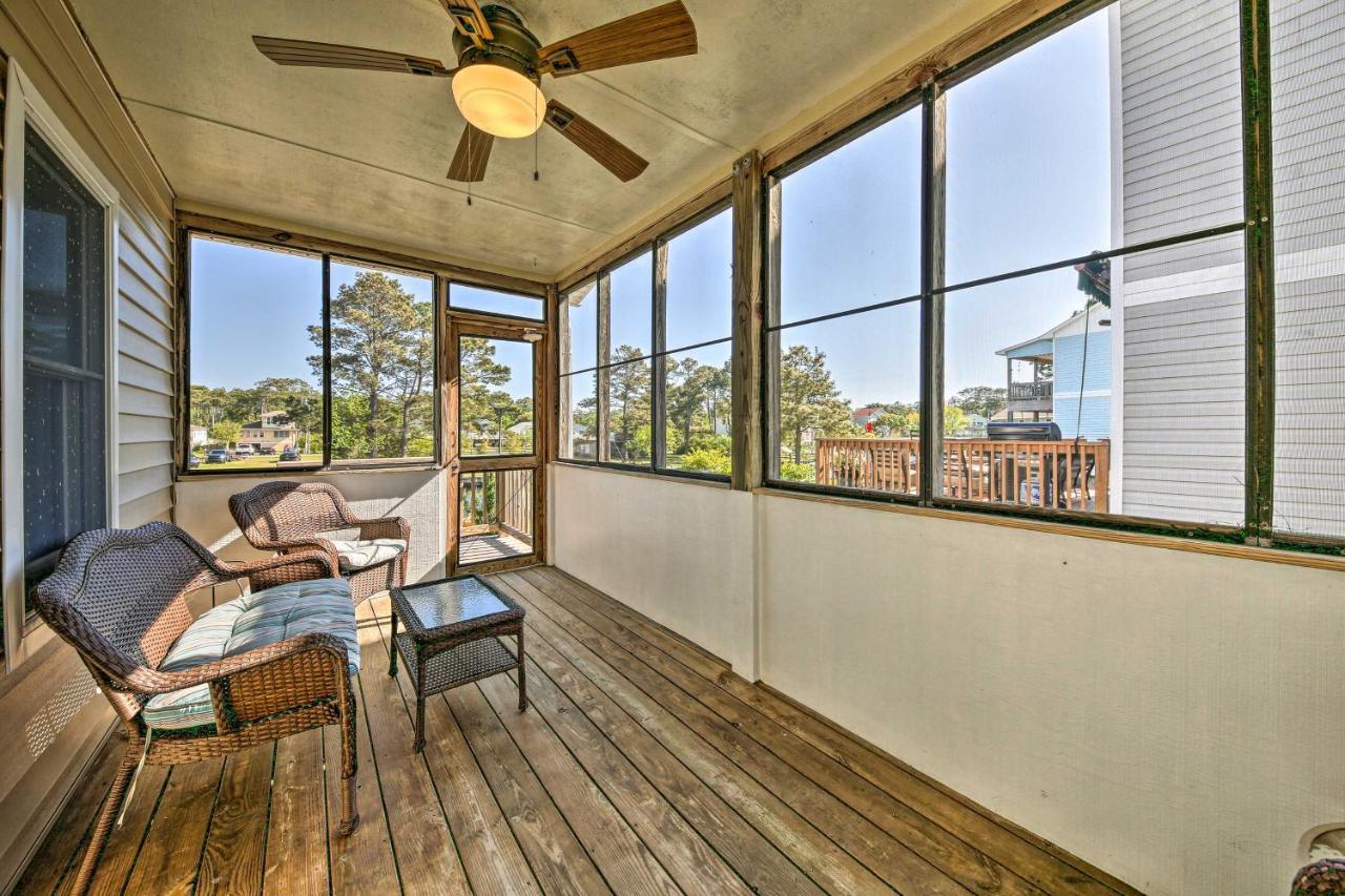Obx Getaway With Boat Dock On Colington Harbour Villa Kill Devil Hills Exterior photo