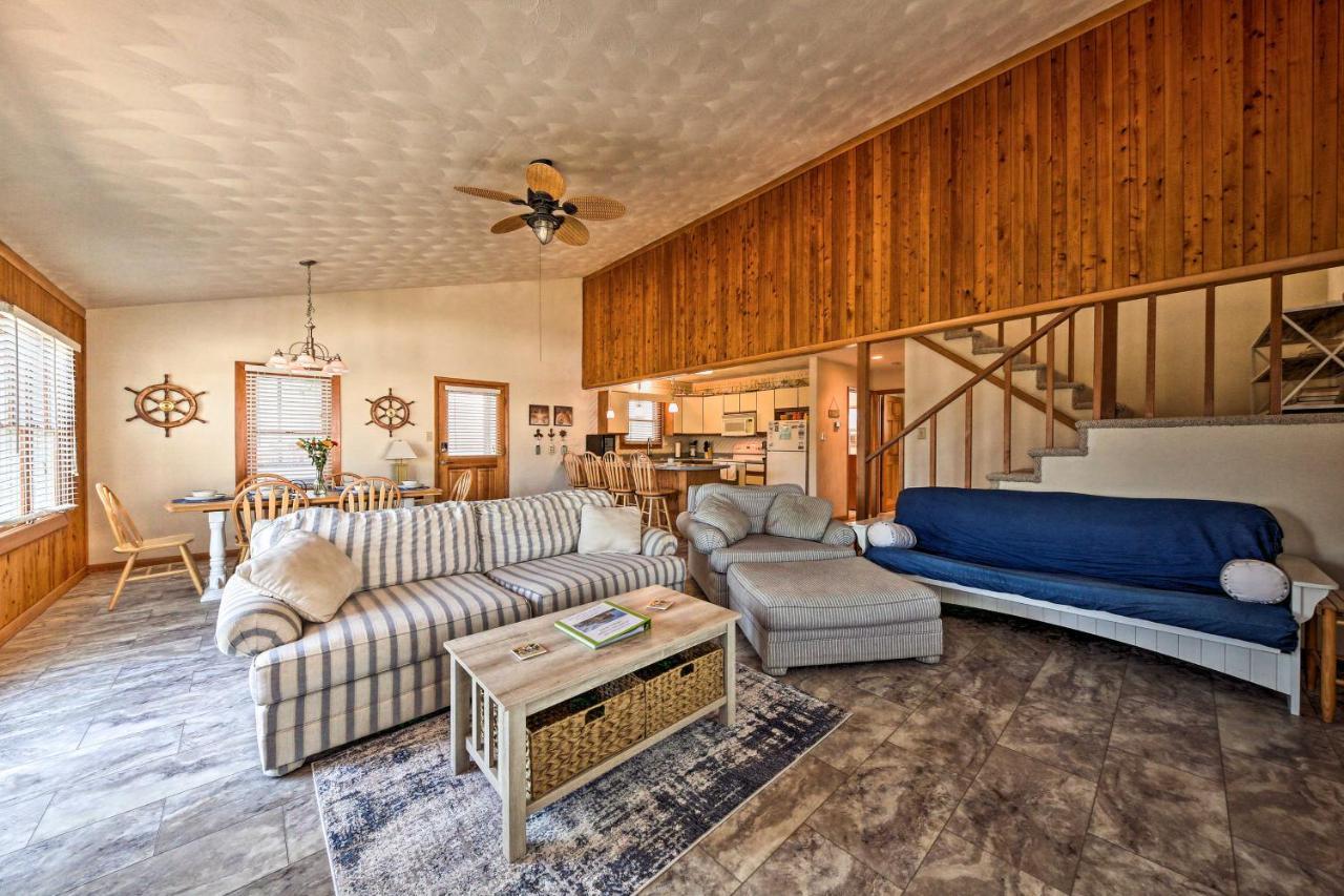 Obx Getaway With Boat Dock On Colington Harbour Villa Kill Devil Hills Exterior photo