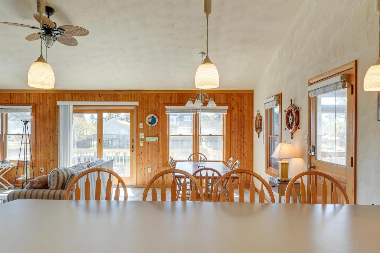 Obx Getaway With Boat Dock On Colington Harbour Villa Kill Devil Hills Exterior photo
